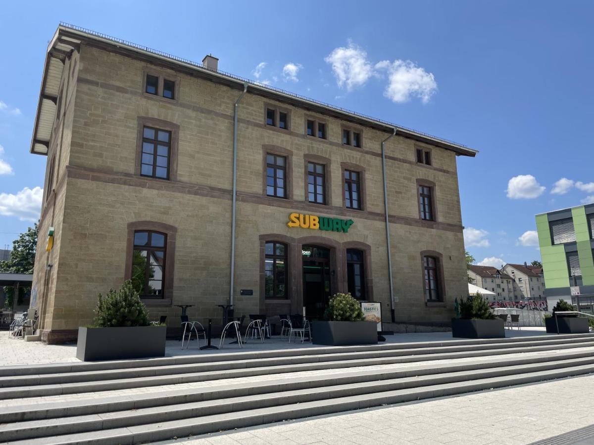 Hotel-Am-Bahnhof Stuttgart-Дітцинґен Екстер'єр фото